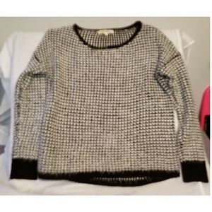 Rewind Sweater‎ Black and White Size Med 1196